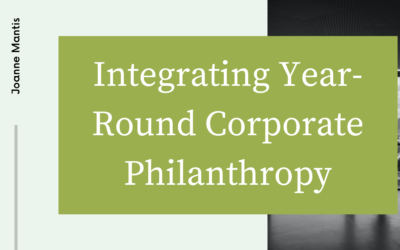 Integrating Year-Round Corporate Philanthropy