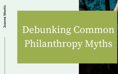 Debunking Common Philanthropy Myths