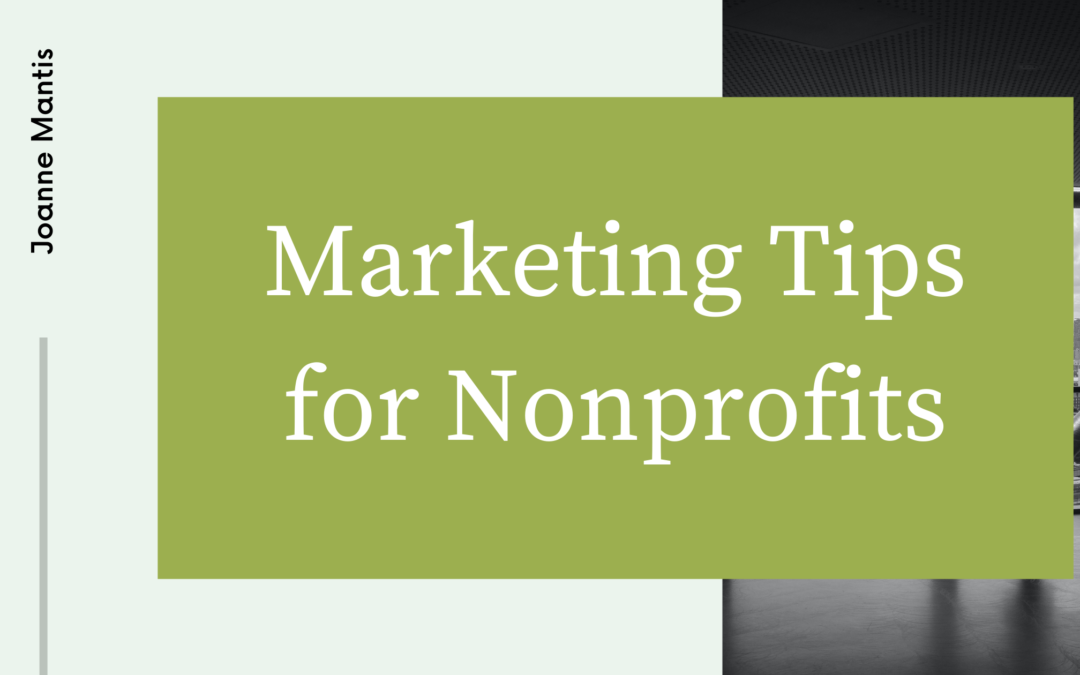 Marketing Tips for Nonprofits