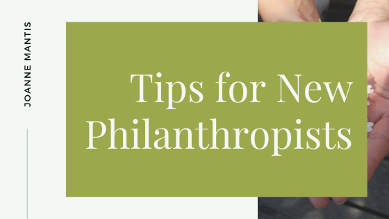 Tips for New Philanthropists